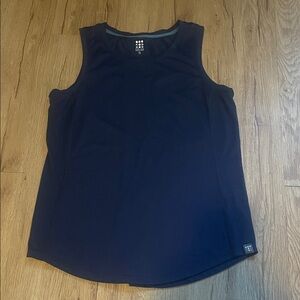 Title Nine Dark Blue Tank Top